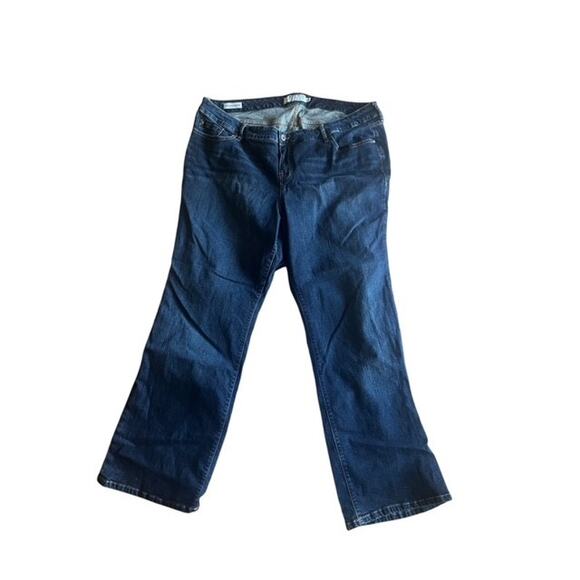 Torrid Denim Blue Jeans Plus Size 22 Relaxed Boot Bootcut Vintage Stretch - Picture 3 of 10